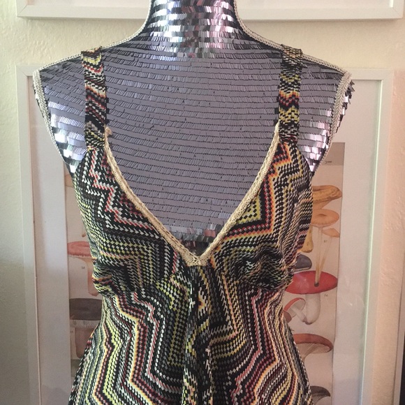 Urban Nomad Dresses & Skirts - EUC Urban Nomad Rainbow Chevron Maxi Dress | M